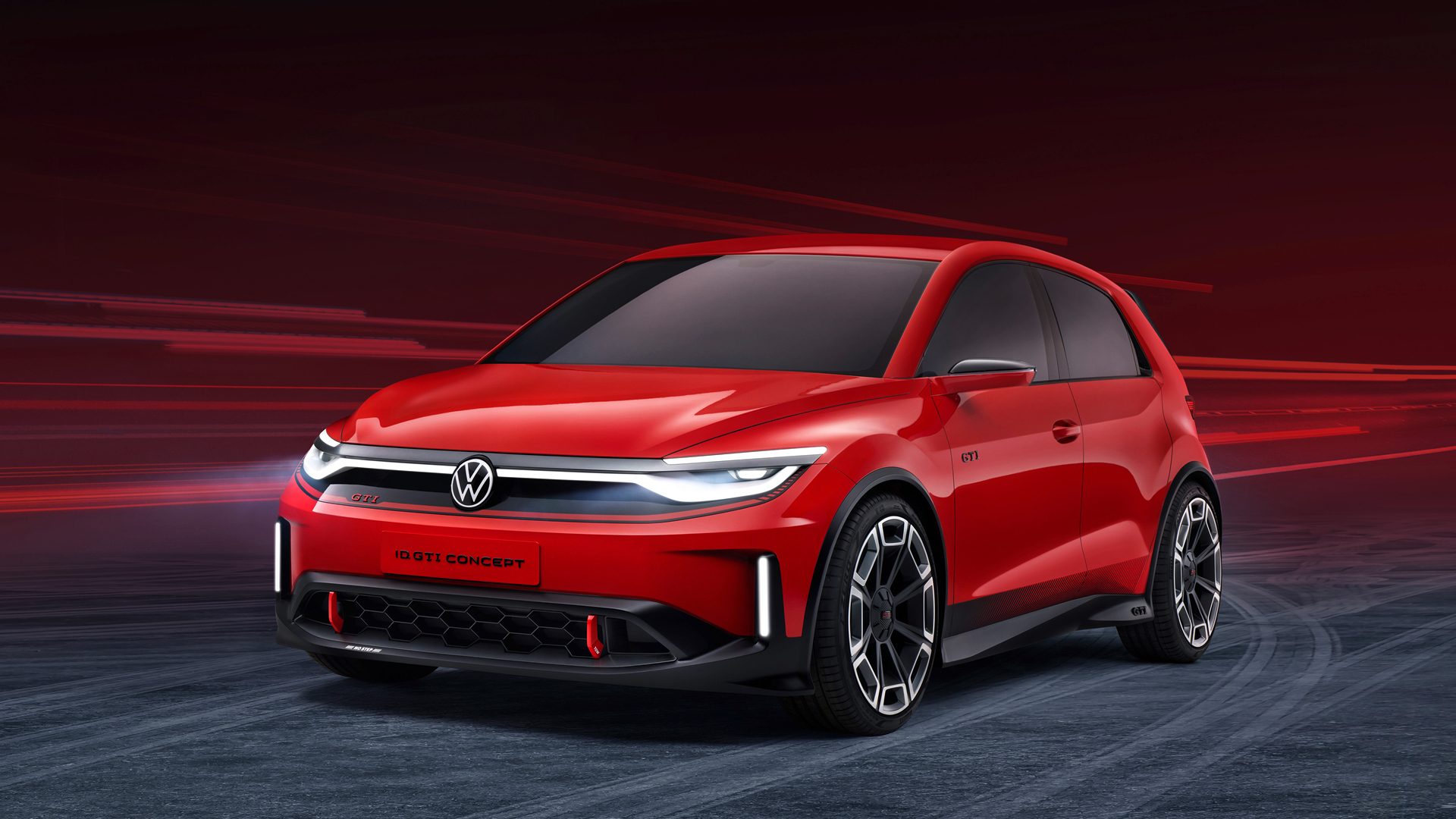 100% GTI, 100% elektrisch. Der neue ID. GTI Concept.
